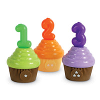 Learning Resources Snap-n-Learn Counting Cupcakes-Pop-Open, Snap-Together Fun: Toddlers build new hand strength, coordination, and other fine motor skills when they play with this toddler learning toy's two-piece cupcakes!