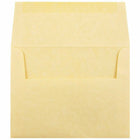JAM Paper A2 Parchment Invitation Envelopes - 4.375" x 5.75" - Antique Gold Recycled - 50 Pack -Size: A2 (4.38 x 5.75 inches), Made from 30% recycled material