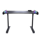 Cougar MARS 120 Gaming Desk with ARGB Lighting - Black-Enormous and Ergonomic Gaming Space
