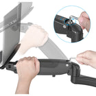 ShoppingAll Adjustable Laptop Mount Stand for Laptops Up to 17" - Black-6