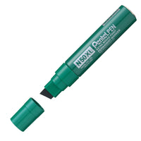 Pentel Permanent Marker - Extra Bold Chisel Tip - Green Ink - 6 Pack-Extra broad chisel point tip for bold lettering and markings that are highly visible from a distance