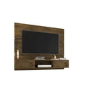 Manhattan Comfort Vernon 62.99" Mid-Century Modern Floating Entertainment Center - Rustic Brown-10