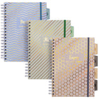 Pukka Pad Pukka Haze B5 Project Book - Assorted Colours-Shine Your Brightest: each notebook has a different inspirational quote to keep you motivated - Positive Thoughts Only, The Best Is Yet To Come, Enjoy The Little Things
