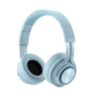 Basic Tech BTRFBL Bluetooth 5.0 Wireless Folding Headphones - Blue-Deep Base