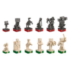 The Noble Collection Minecraft Chess Set - Overworld Heroes vs. Hostile Mobs-4