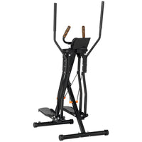 Soozier Gazelle Glider Air Walker Exercise Machine Elliptical Trainer with Four Resistance Levels-360-degree multi-directional motion allows movement back and forth, side to side 