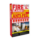 First Aid Central Fire Blanket - 40" x 40" - 2 Pack-Meets Standard ASTM-F1989-2005