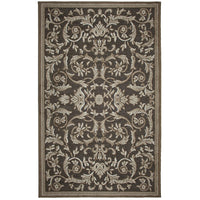Avocado Decor Valentine Freesia Rectangular Area Rug - 2.3' x 7.2' - Brown/Ochre-Brown/Ochre, Viscose