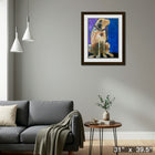 Wait Here by Jenny Foster - Framed Print - 31" x 39"-Ready to hang - arrives fully assembled