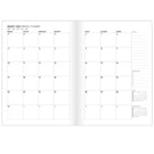 Letts Academic Weekly Planner - August to July - 8 1/4" H x 5 7/8" W - Joys Design - Multilingual-Timeless diary style