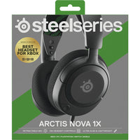 SteelSeries Arctis Nova 1X Gaming Headset for Xbox Series X - Black-The Nova Acoustic System features custom-designed High Fidelity Drivers for superior audio quality