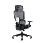 Kopplen Ergonomic High-Back Polyester Task Chair-3-axis adjustable armrests and fabric upholstered seat with slider for personalized comfort.