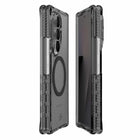 ITSKINS Hybrid_R Hinge Clear with Magnets Case - Galaxy Z Fold 8 Ultra - Smoke-Premium drop protection up to 3m/10ft