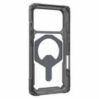 UAG Plasma XTE Compatible with MagSafe Rugged Case for iPhone 17 Pro - Ash/Titanium-Multiple Customizable viewing angles
