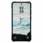 UAG Pathfinder Rugged Cell Phone Case Clear with Magnets for Galaxy S26 Ultra - Ash/Black-Elevated Co-Molded Design