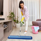 Gritt Commercial All-In-One 60” Microfiber Dust Mop Set with 72" Telescopic Handle-Handle Material: Aluminum 