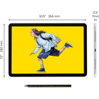 Wacom 11.5"MovinkPad 11 Android Drawing Tablet with Slim Pro Pen 3 - 8GB RAM -128GB Storage - Light Grey-Designed for MovinkPad, this slim barrel version of Wacom Pro Pen 3, delivers 8192 pressure levels, has three buttons, and comes with replacement nibs stored in the pen's back end