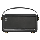 Edifier MP330 BT Wireless Hi-Res Audio Portable Retro Wood Speaker wiith 20W RMS Stereo Sound - Black-Intuitive controls: Control your music effortlessly with the accordion-style buttons, or manage playback with the EDIFIER ConneX app