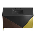 Modway Alchemist 48" Single Sink Bathroom Vanity - Black-8