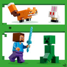 LEGO Minecraft Steve's Taiga Adventure-Treat kids to this great birthday, holiday or any-day gift for gamers