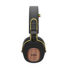 House Of Marley Positive Vibration Riddim Bluetooth Headphones - Rasta-Comfortable on-ear design