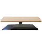 Intekview Summit Keyboard Tray - 25" x 10" - Left-Handed - 18" Rails-Height adjustment without knobs or levers—just lift and release