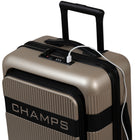 Champs Onyx II 3 Piece Luggage Set - Sand-Light-weight trolley. Adjustable height, aluminum telescopic trolley system