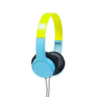 Wicked Audio Rad Rascal Kids On-Ear Headphones - Sky Blue-3.5 mm 45 degree angled Jack
