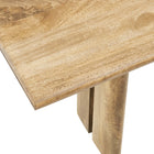 Modway Amistad 72" Wood Bench - Oak-8