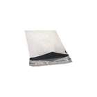 Eddie's Hang-Up Display Ltd. Returnable Poly Mailers/Shipping Bags - White - 10" W x 13" H - 2.5 mil - 50 Pack-Opens width-wise