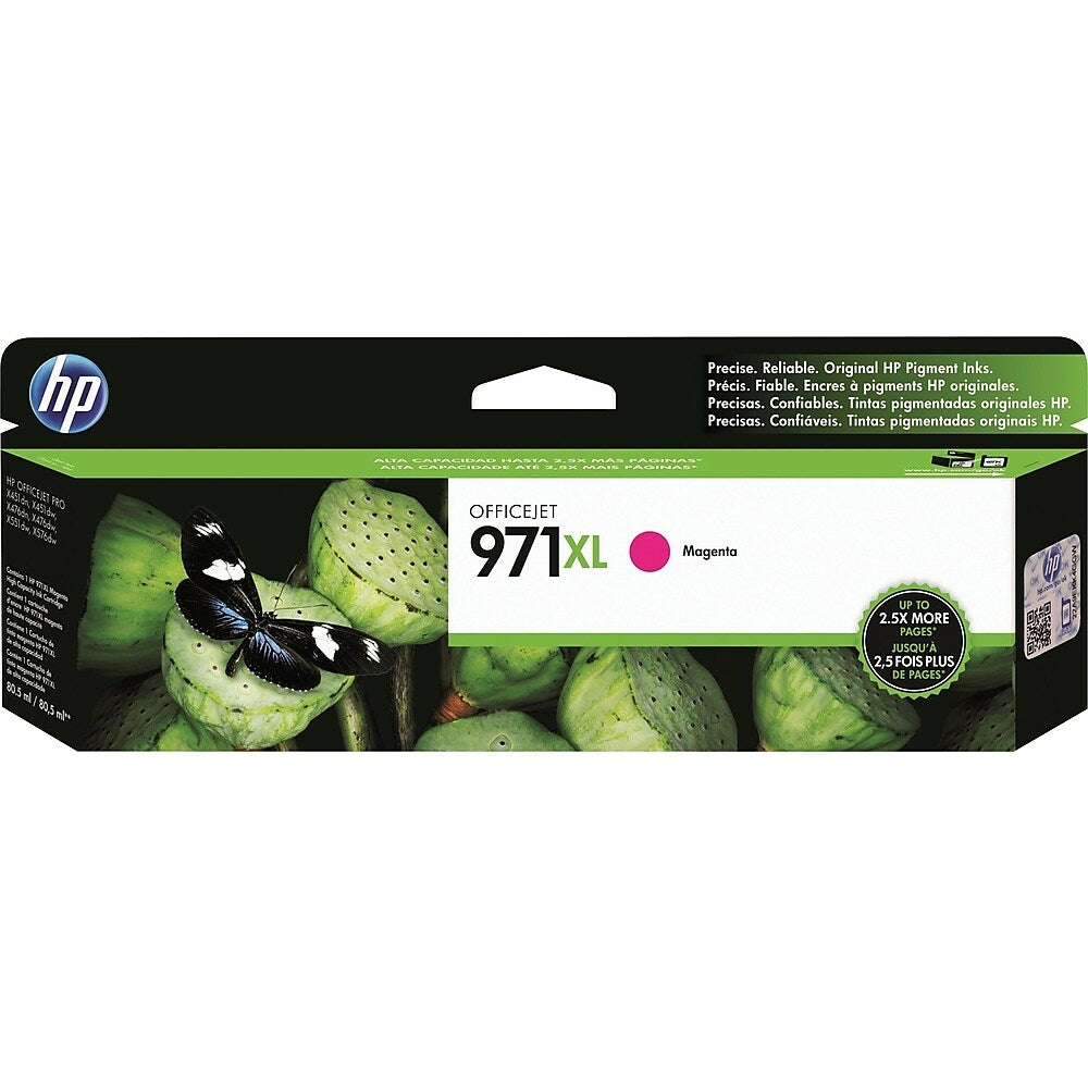 HP 971XL Magenta High Yield Original Ink Cartridge (CN627AM