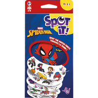 Zygomatic Asmodee Spot It Game - Spiderman - 2-8 Players-Multiple mini-games allow endless playability