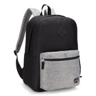 Roots Backpack with 15.6" Laptop Compartment - 34 L - Black/Grey-Spacious & Organized: 34L capacity with two zippered compartments and a padded laptop sleeve for up to a 15.6” laptop.