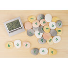 Yellow Door Alphabet Pebbles Word-Building Set-Suitable for outdoor use