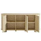 Modway Overture 63" Oval Faux Travertine Sideboard - Travertine-8