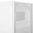 Modway Calla 36" Perforated Metal Bathroom Vanity Cabinet - White-Fixtures Not Included