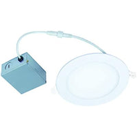 Northern Stars LED Disc Light LE-8DL4/5-IN-12700K 3000K 3500K 4000K 5000K 10W OD 4 1/2 ID 4 1/4 750 LM - 10 Pack-Frosted