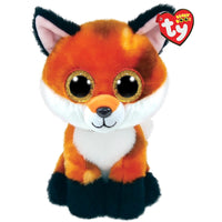 Ty Meadow Orange Fox Plush Toy-Plush