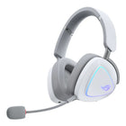 ASUS A701 ROG Delta II Wireless Gaming Headset with Detachable Microphone - White-Features Bluetooth 2.4 GHz, and a wired 3.5 mm connection for extensive compatibility with PCs, consoles, and mobile devices