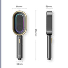 Jomoo Karaoke Bluetooth Showerhead Speaker - Space Grey-Removable IPX7 waterproof speaker: Includes a detachable Bluetooth speaker designed to withstand full immersion, allowing for safe use inside or outside the shower