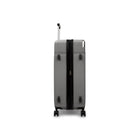 Bugatti Monaco 30.5" Hardside Check-in Luggage - Vegan Leather Trim -  Grey-Reinforced top and
side handles 