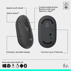 Logitech Pop Icon Bluetooth Keyboard & Mouse Combo - Graphite/Lime-Go for Longer: The wireless mouse has a 2-year battery life, while the keyboard has a 3-year battery life, both feature power-saving auto-sleep modes to give you hours of use, batteries included
