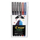 Pilot Fineliner Pens – 1.2mm – Assorted – 6 Pack  -Add detail to projects and presentations