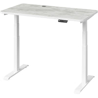MotionGrey Electric Dual Motor Height Adjustable 120" W Sit-to-Stand Desk - White Frame-MotionGrey High-quality laminated desktop (120* 60 * 2.5cm) • Dual German motors - faster adjustment speeds (38mm/s) • A loading capacity of 113kg (250 lb) • Digital memory display keypad