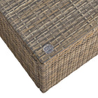 Modway Convene Outdoor Patio Coffee Table - Brown-Assembly Required