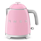 SMEG 50s Retro Style 3-cup Mini Electric Kettle - Pink-360° swivel base allowing the kettle to be placed in any position