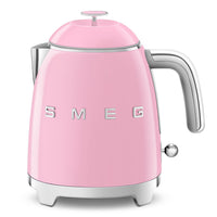 SMEG 50s Retro Style 3-cup Mini Electric Kettle - Pink-360° swivel base allowing the kettle to be placed in any position