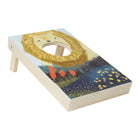 Manhattan Toy Wild Ones Wooden 10-Piece Cornhole Set-Encourages motor development