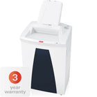 HSM Securio AF500 L4 Micro-cut Shredder (HSM2102)-Also shreds staples, paper clips, credit/store cards