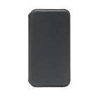 Gry Mattr Genuine Leather Folio Wallet Case for iPhone X, XS - Charcoal-Made of Genuine Leather
